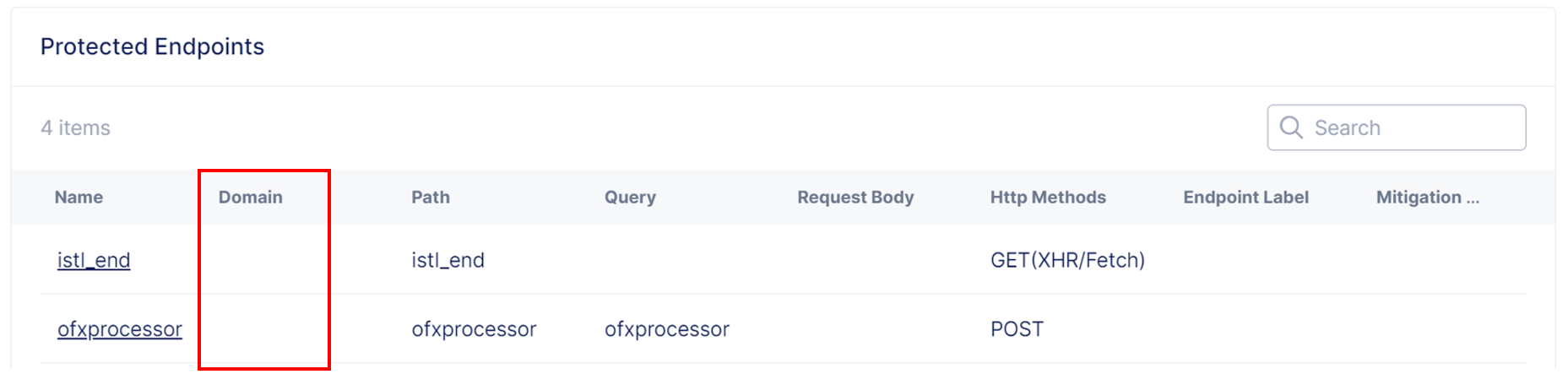 Figure: No Domain Specified
