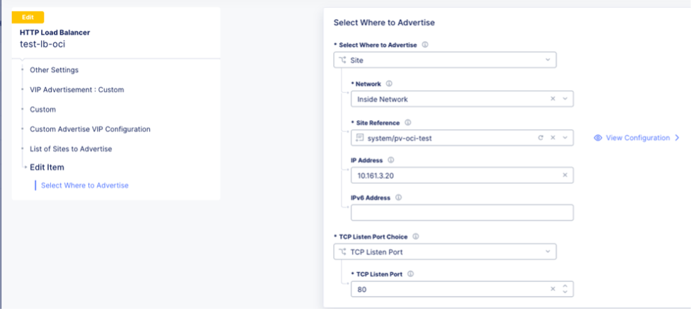 Figure: New Load Balancer